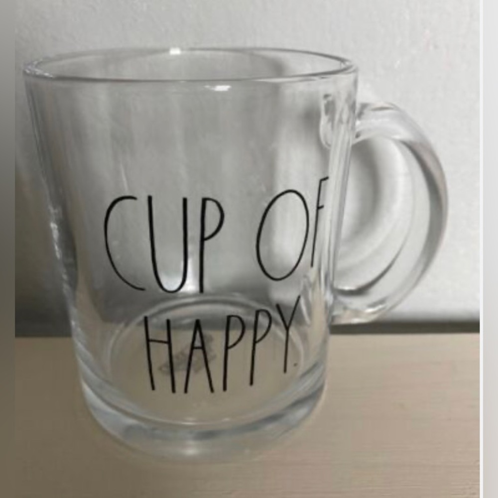 Rae dunn glass mug - Picture 2 of 2